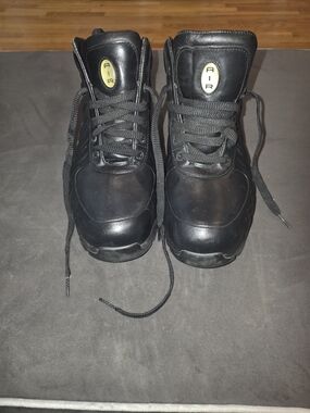Nike ACG FOAM POSITE Black Leather High-Top Boots with( $350 New)